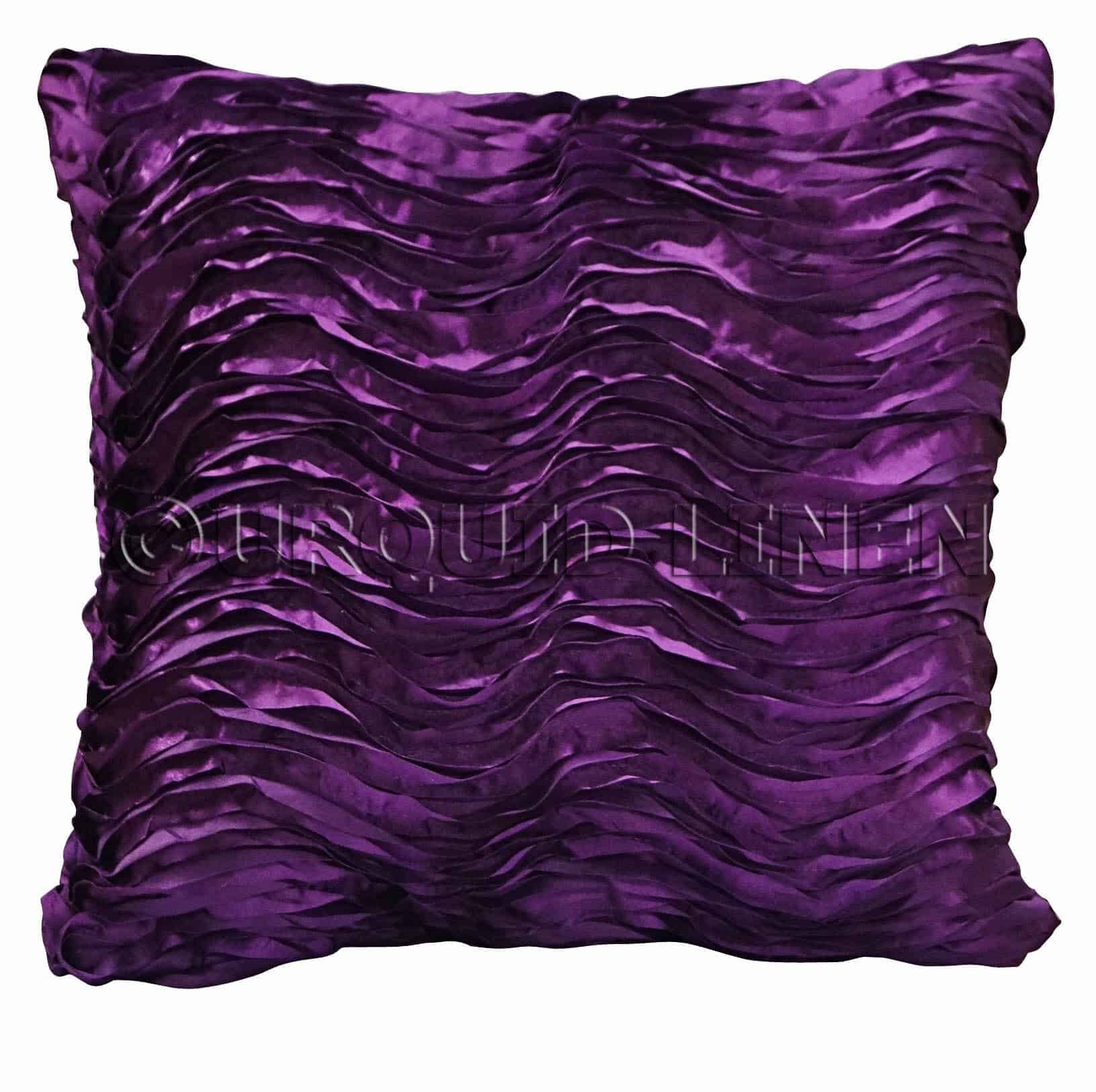 Austrian Wave Satin Throw Pillow | Rental Austrian Wave Satin Throw Pillow | Rental