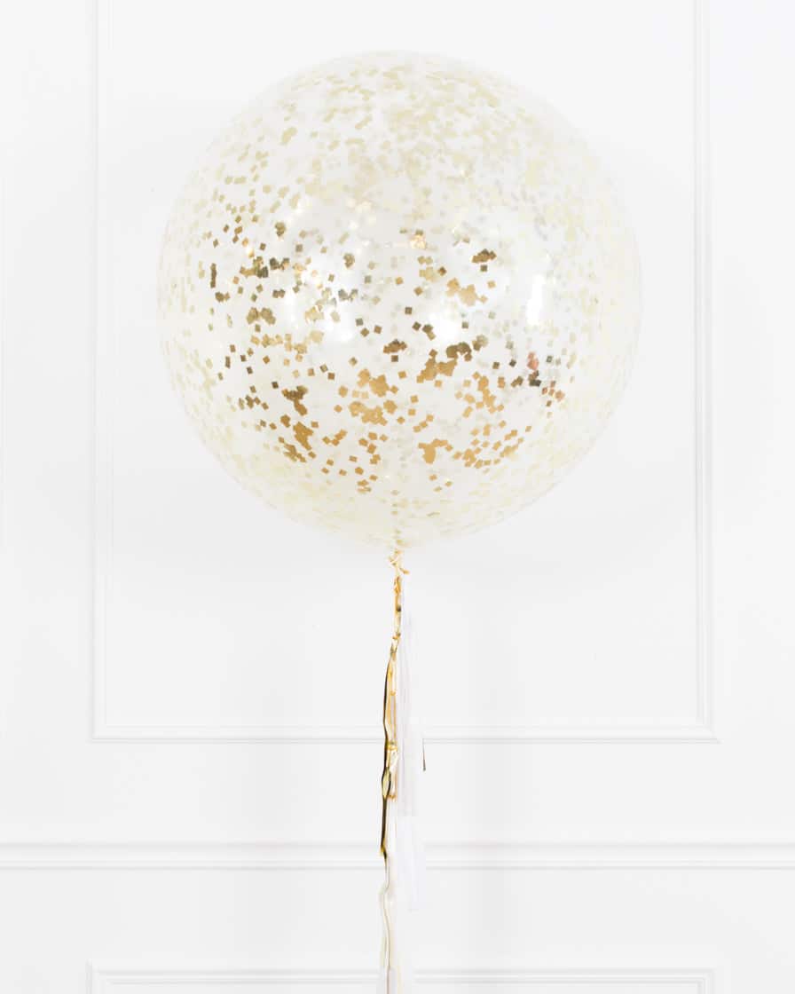 Baptism/Communion – Confetti Giant Balloon with Tassel | Purchase