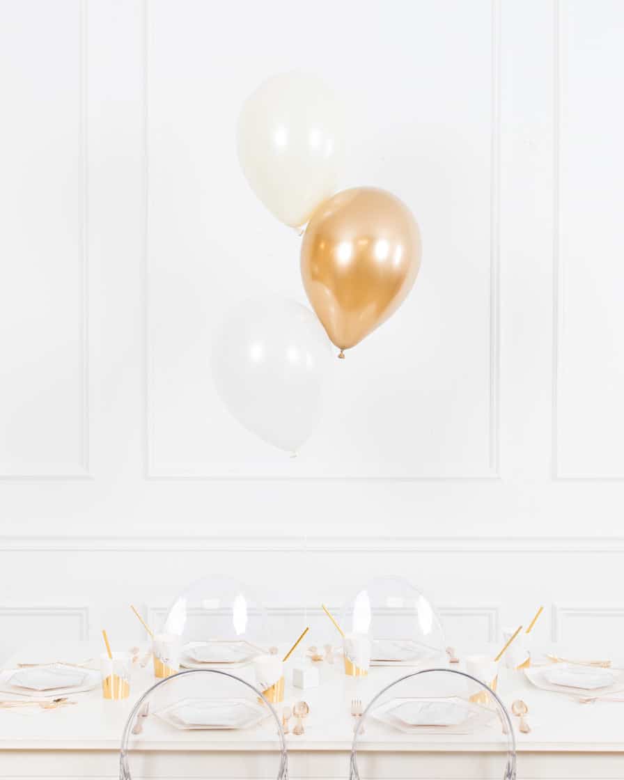 Baptism/Communion – 11in Balloon Bouquet Centerpiece | Purchase