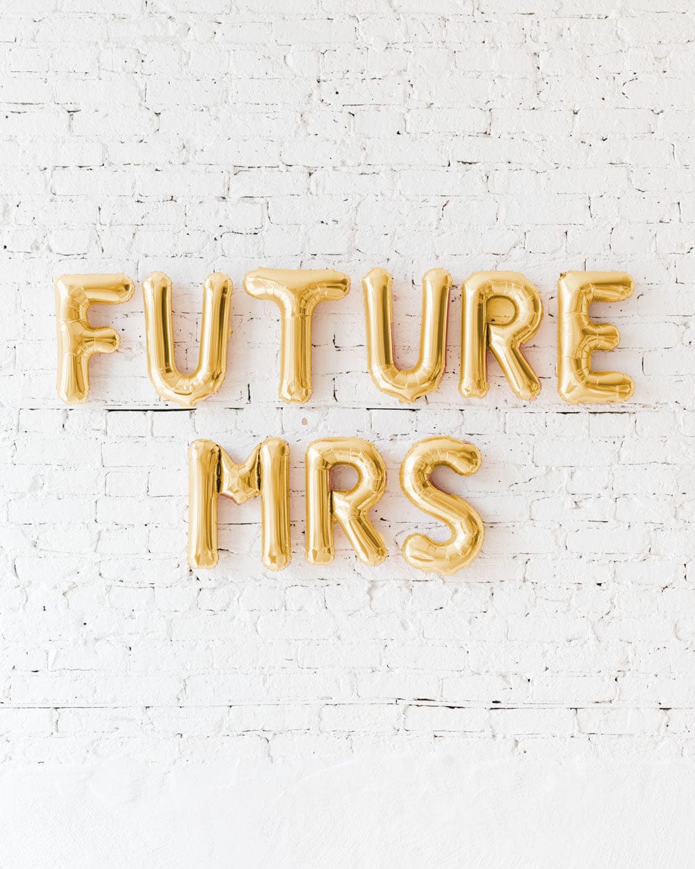 16in Gold FUTURE MRS Foil Balloon Set | Purchase