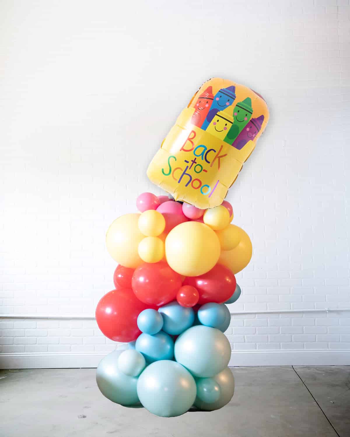 Back 2 School – Pencil Foil Balloon Column – 4ft | Purchase