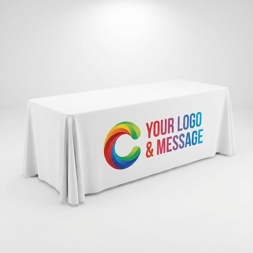 Custom Printed Tablecloth | Rental