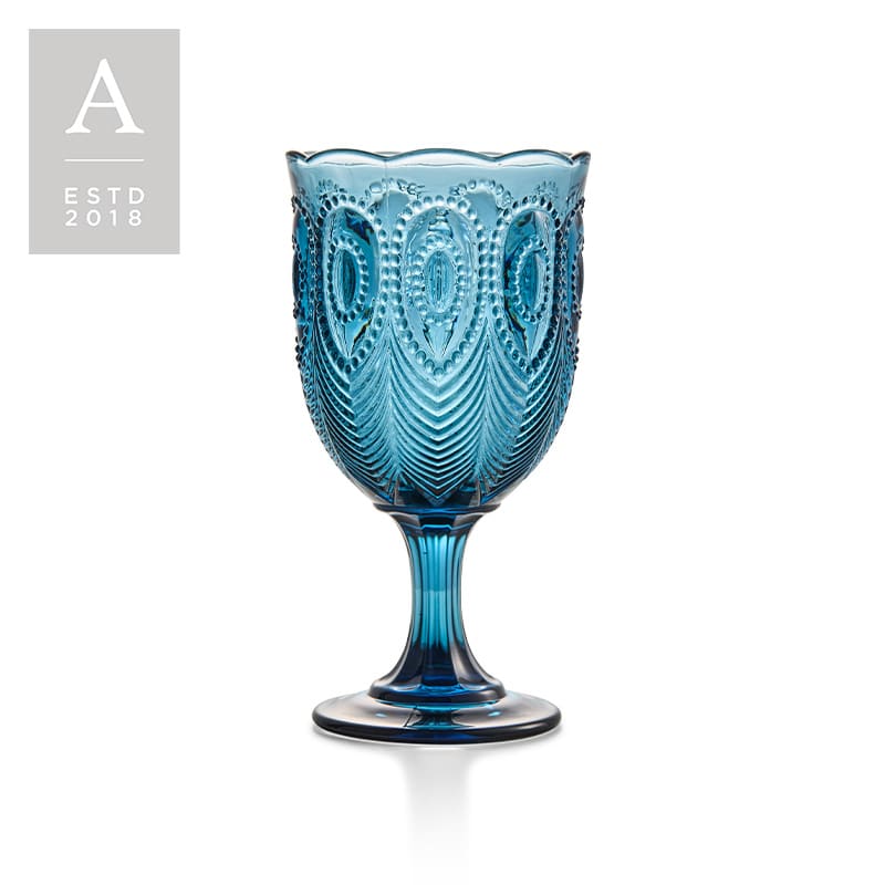 Eliza Indigo Goblet | Rental