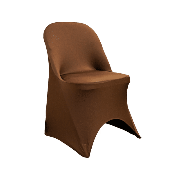 200 GSM Grade A Quality Folding Chair Cover By Eastern Mills – Spandex/Lycra – Chocolate Brown | Rental