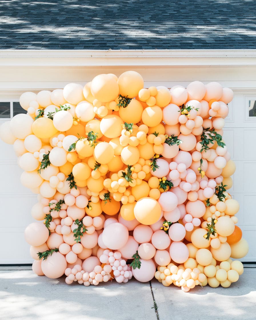 OUTDOOR – Bridal – Balloon Wall with Greenery | Purchase