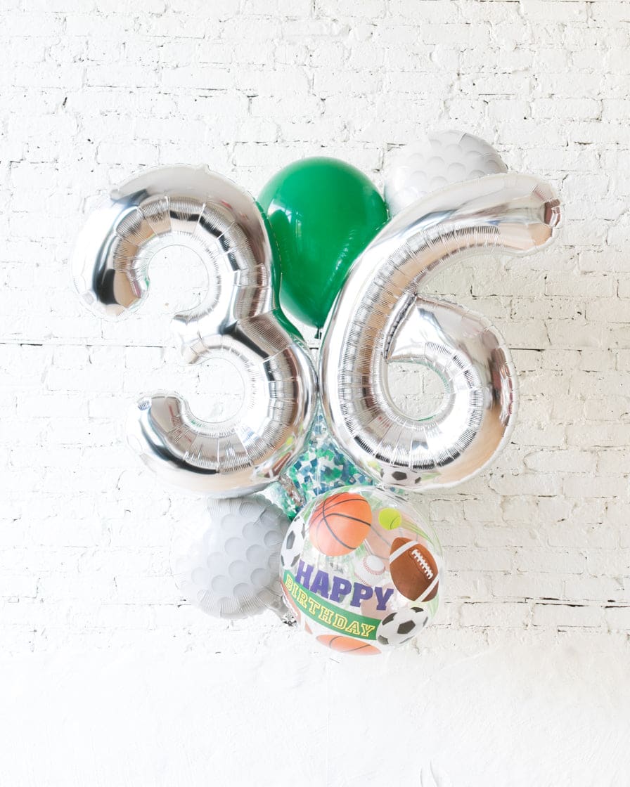 GIFT-Golf Theme – Double-Digit Number Balloon Bouquet | Purchase GIFT-Golf Theme – Double-Digit Number Balloon Bouquet | Purchase