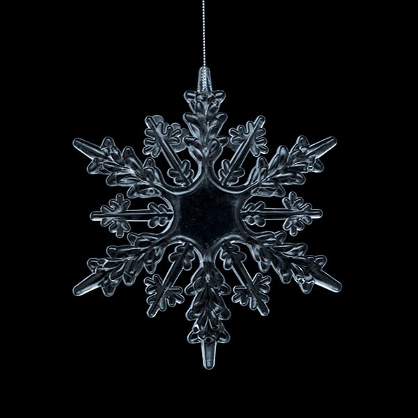 DecoStar™ 6″ Acrylic 6 Point Snowflake Ornaments-Set of 6 | Rental DecoStar™ 6″ Acrylic 6 Point Snowflake Ornaments-Set of 6 | Rental