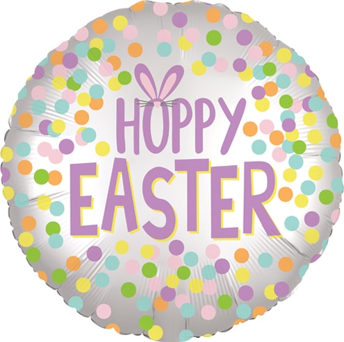 18″ Easter Dots Anagram Balloon | Purchase