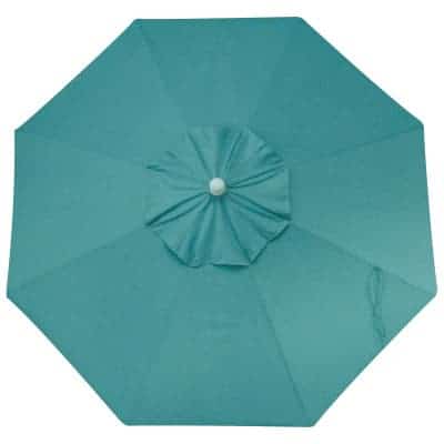 9′ Market Umbrella Kit – Aqua | Rental 9′ Market Umbrella Kit – Aqua | Rental
