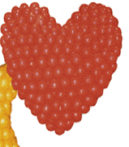 4′ Heart Shaped Balloon Drop Package | Purchase