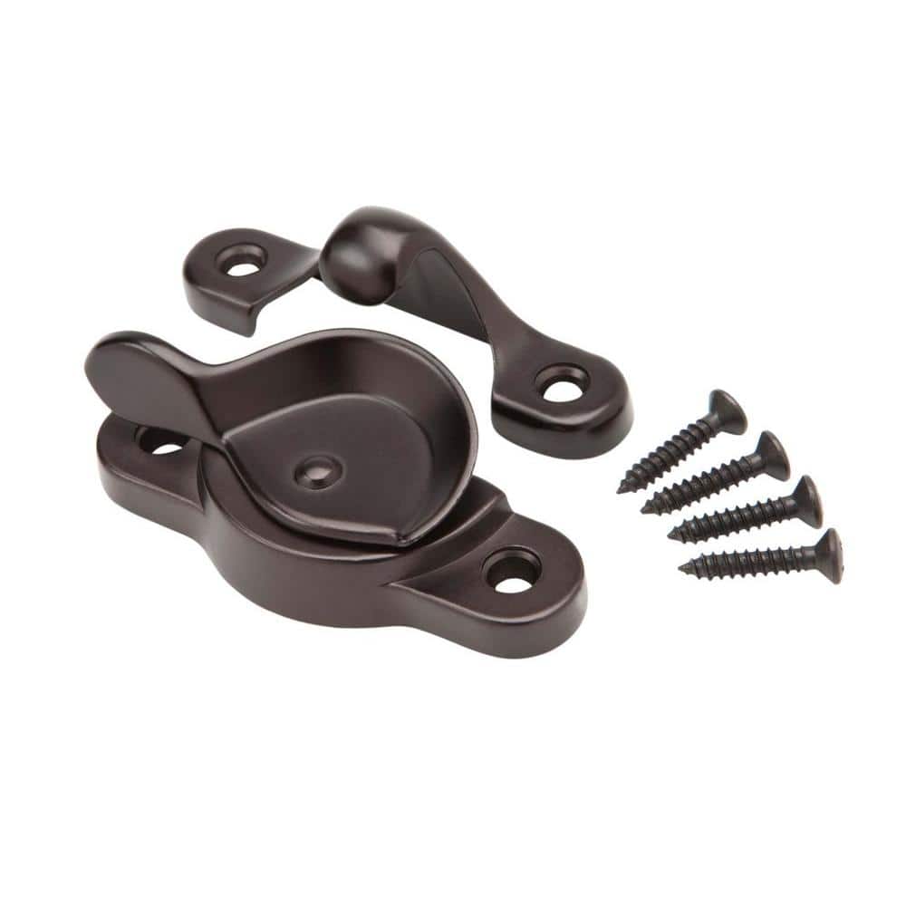 Everbilt — Oil-Rubbed Bronze Steel Window Sash Lock | Rental Everbilt — Oil-Rubbed Bronze Steel Window Sash Lock | Rental