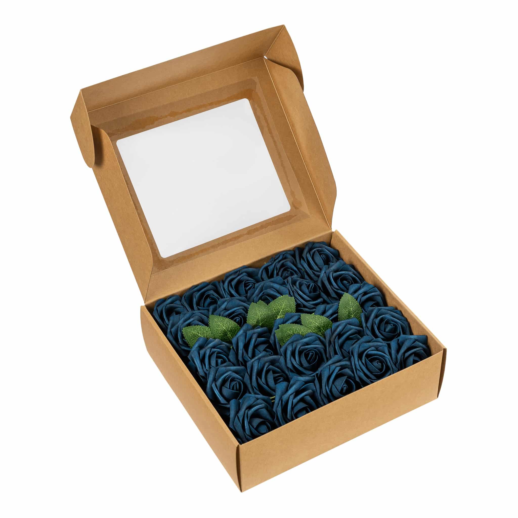 Artificial DIY Foam Rose Stems (50 pcs) – Navy Blue | Rental Artificial DIY Foam Rose Stems (50 pcs) – Navy Blue | Rental