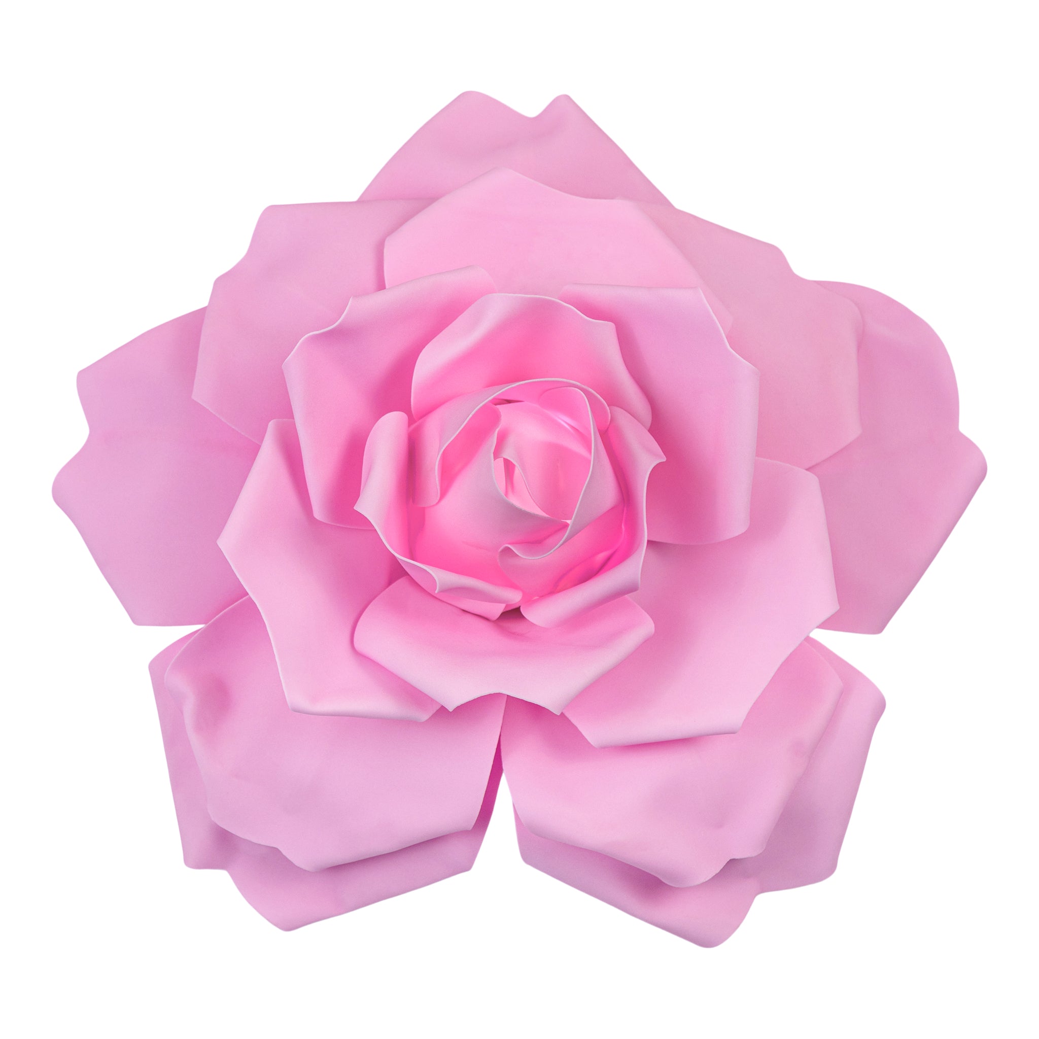 LED Lighted Large Foam Rose Wall Decor 50 cm – Pink | Rental LED Lighted Large Foam Rose Wall Decor 50 cm – Pink | Rental