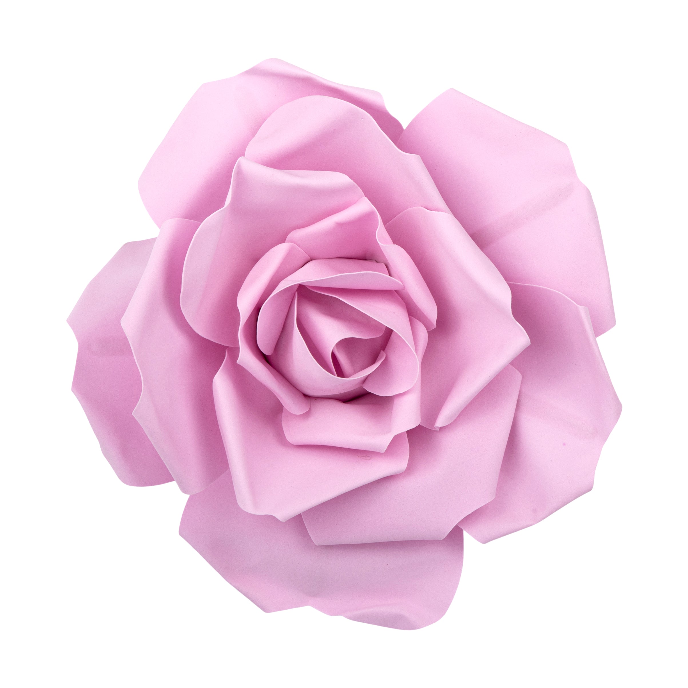 Large Foam Rose Wall Decor 30 cm – Pink | Rental Large Foam Rose Wall Decor 30 cm – Pink | Rental