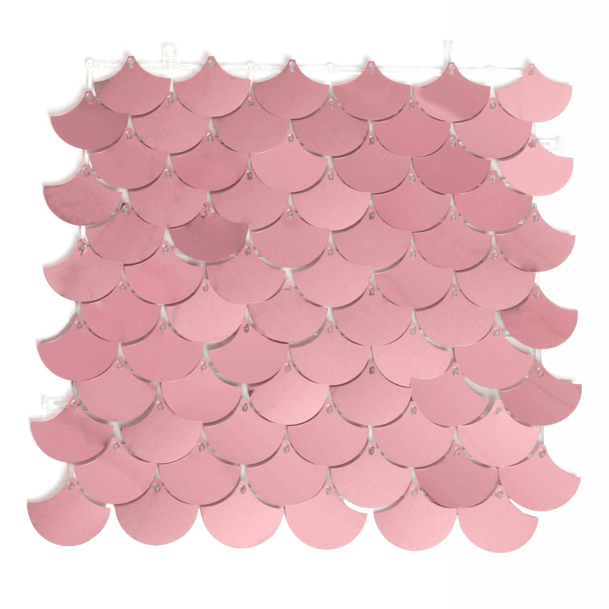 24 Panels of Mermaid Scale Sequin Wall Panel Backdrops – Pink | Rental 24 Panels of Mermaid Scale Sequin Wall Panel Backdrops – Pink | Rental