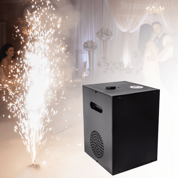 EddyLight Pro Cool Sparkler Machine – Shoots Flame-less Sparks up to 16ft! | Rental EddyLight Pro Cool Sparkler Machine – Shoots Flame-less Sparks up to 16ft! | Rental