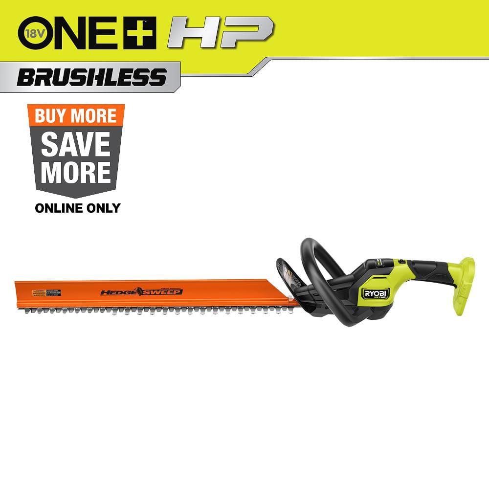 RYOBI — ONE+ HP 18V Brushless 24 in. Cordless Battery Hedge Trimmer (Tool Only) | Rental RYOBI — ONE+ HP 18V Brushless 24 in. Cordless Battery Hedge Trimmer (Tool Only) | Rental
