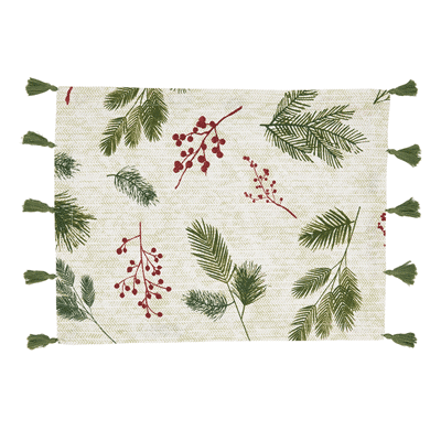 101 Pineneedle And Red Berry Placemat | Rental 101 Pineneedle And Red Berry Placemat | Rental