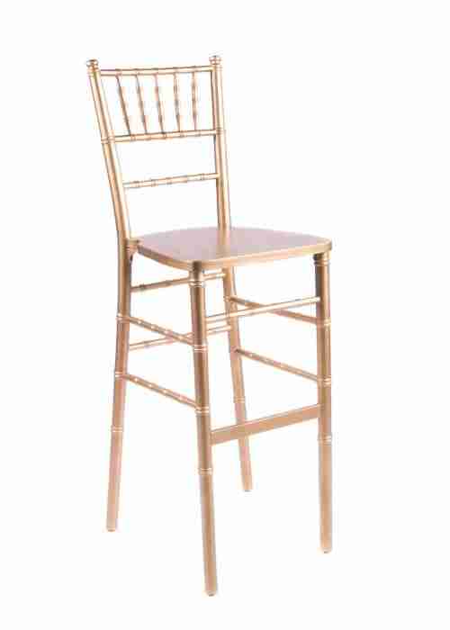 Gold ToughWood™ Chiavari Barstool | Rental Gold ToughWood™ Chiavari Barstool | Rental