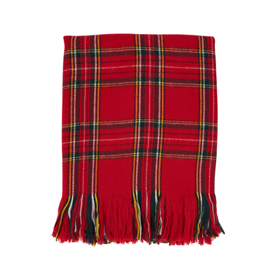 TH123 Plaid Design Throw | Rental