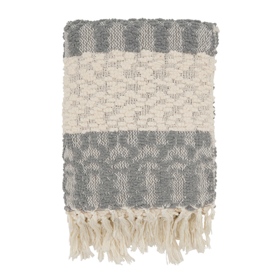 TH191 Nubby Design Striped Throw | Rental