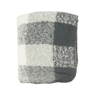 TH209 Faux Mohair Design Sherpa Throw | Rental
