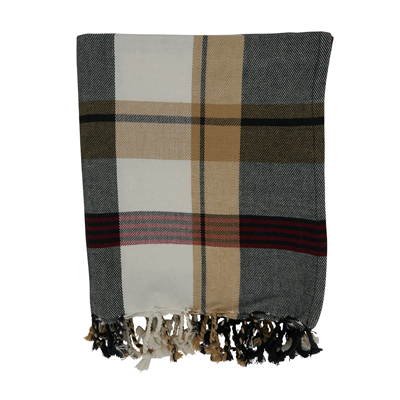 TH235 Plaid Throw | Rental